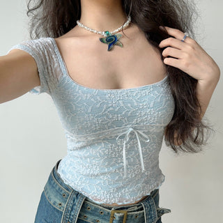 lace square crop