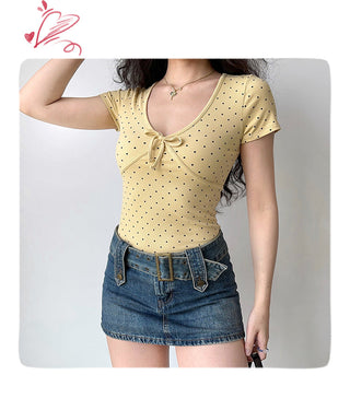 dots bow Top