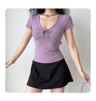 dots bow Top