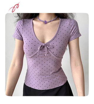 dots bow Top