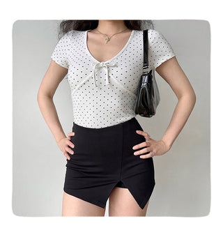 dots bow Top
