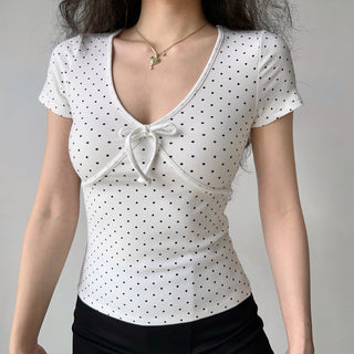 dots bow Top