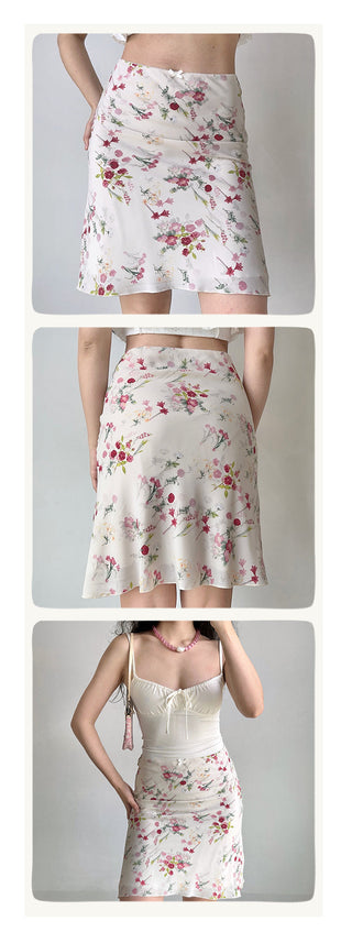 vintage fishtail skirt