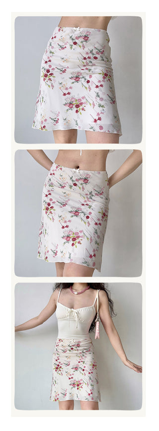 vintage fishtail skirt