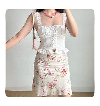 vintage fishtail skirt