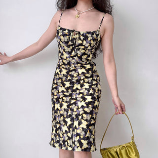 butterfly suspender skirt