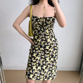 butterfly suspender skirt