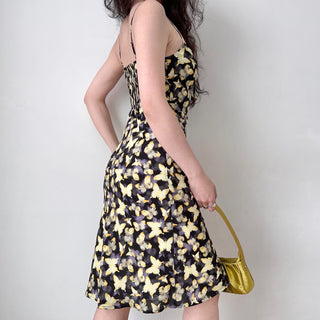 butterfly suspender skirt