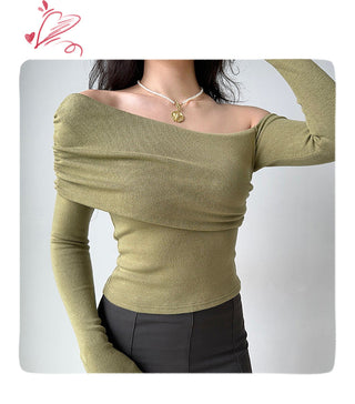 cold-shoulder crop