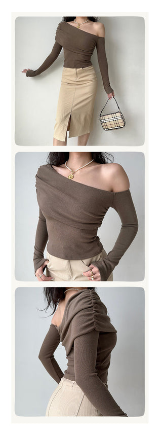 cold-shoulder crop