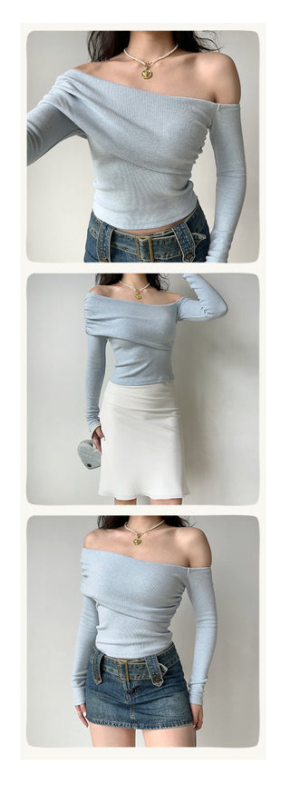 cold-shoulder crop