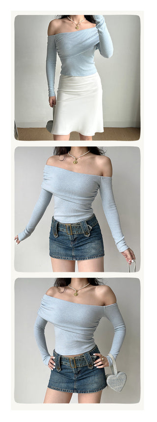 cold-shoulder crop