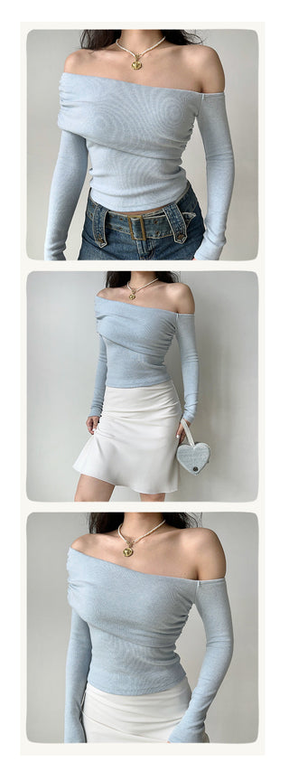 cold-shoulder crop