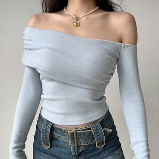 cold-shoulder crop