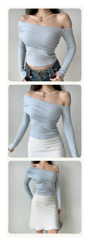 cold-shoulder crop