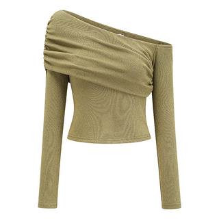 cold-shoulder crop