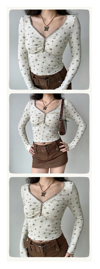 floral long sleeve