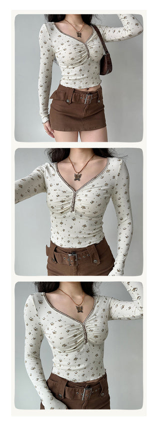 floral long sleeve