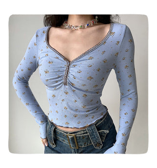 floral long sleeve