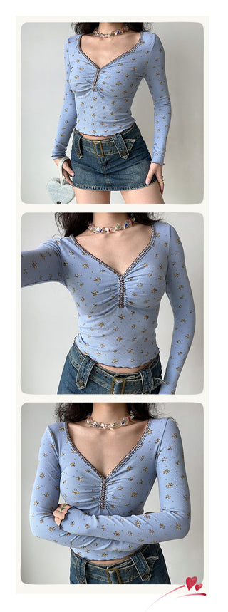 floral long sleeve