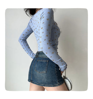 floral long sleeve