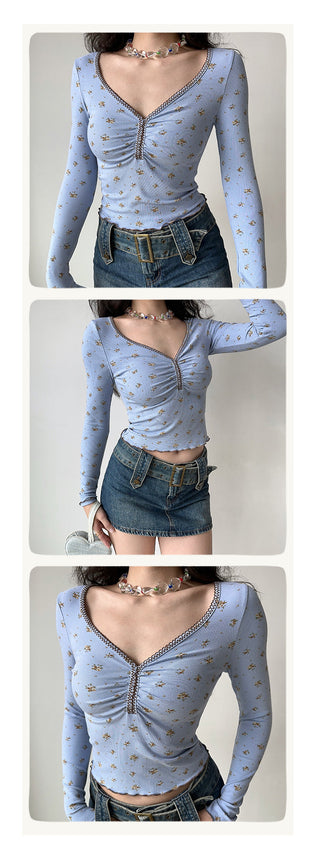 floral long sleeve
