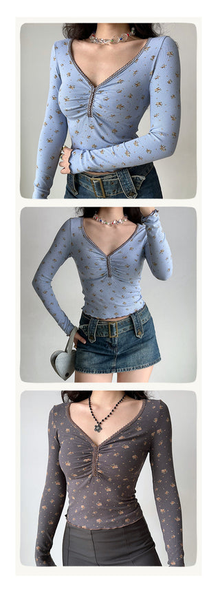 floral long sleeve