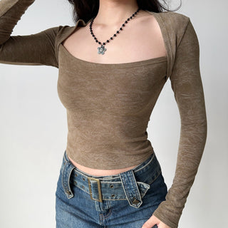 raglan sleeve Top