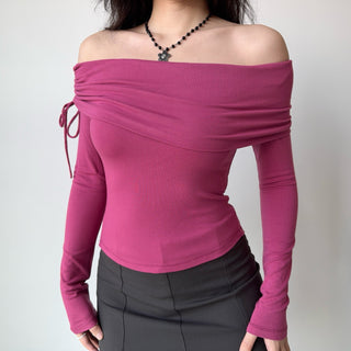 drawstring long sleeve