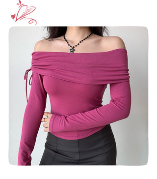 drawstring long sleeve