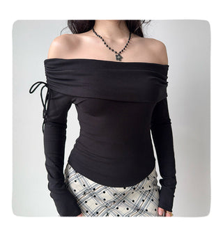 drawstring long sleeve