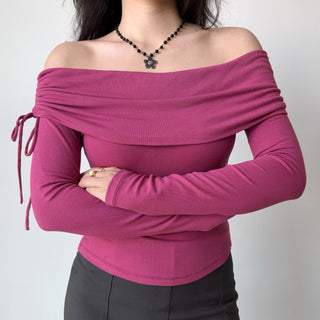 drawstring long sleeve