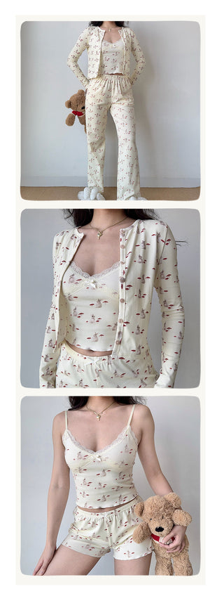bunny pajamas set