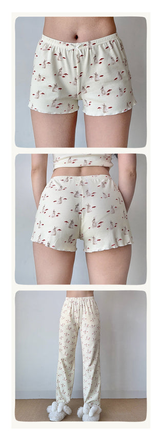 bunny pajamas set