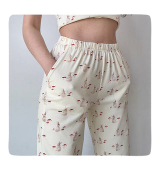 bunny pajamas set