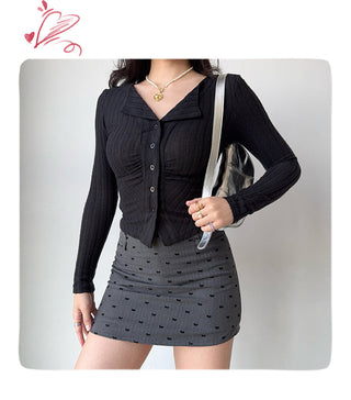 flocking bow skirt