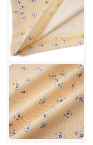 gauzy V-neck