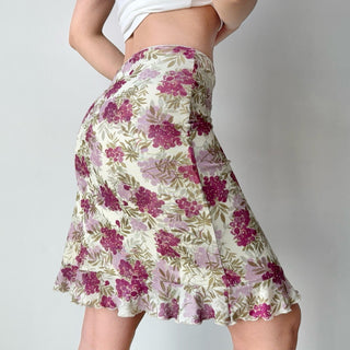 ruffled hip skirt