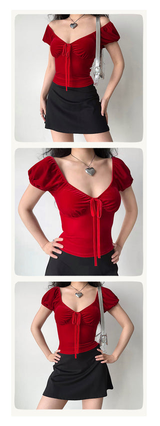 velvet bubble sleeve
