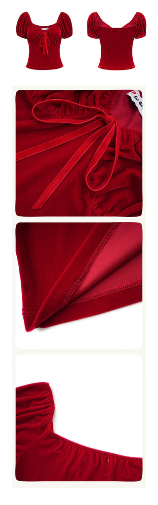 velvet bubble sleeve