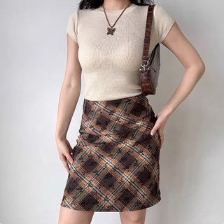 Slim fit round neck sweater