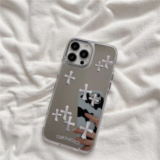 Pink Cross iPhone Case