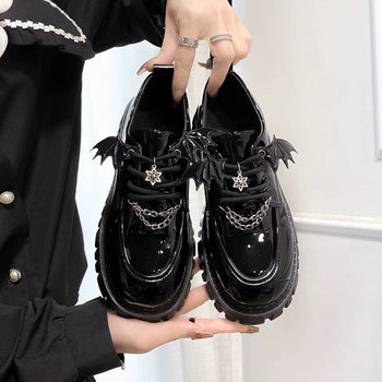 Gothic Bat Shoes