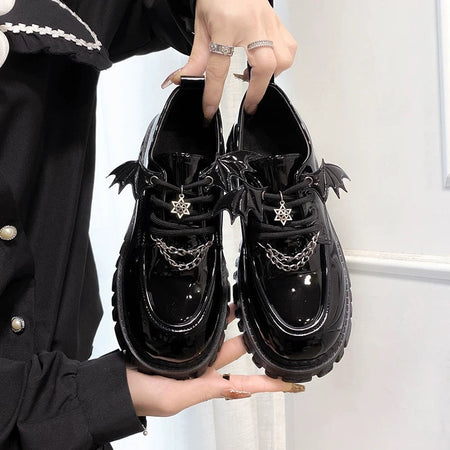 Gothic Bat Shoes