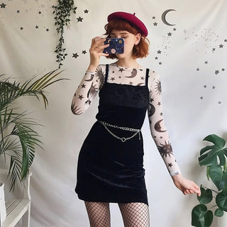 Sun and Moon Crop Top