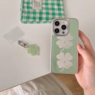 Green Clover iPhone Case