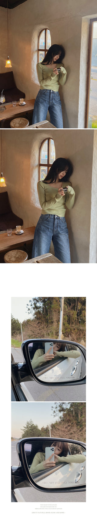 Semi-square knit