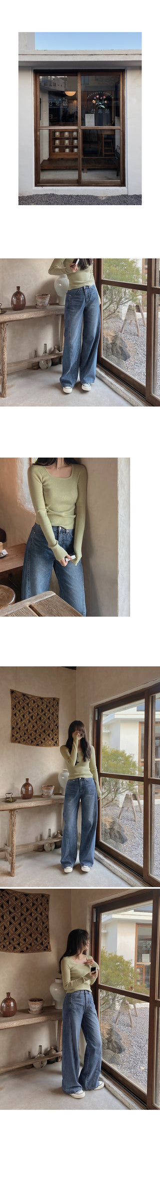 Semi-square knit