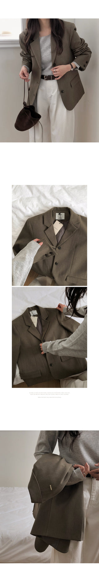 (6 colors) Chamomile Slim Knit