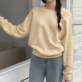Fleece-lined sweatshirt